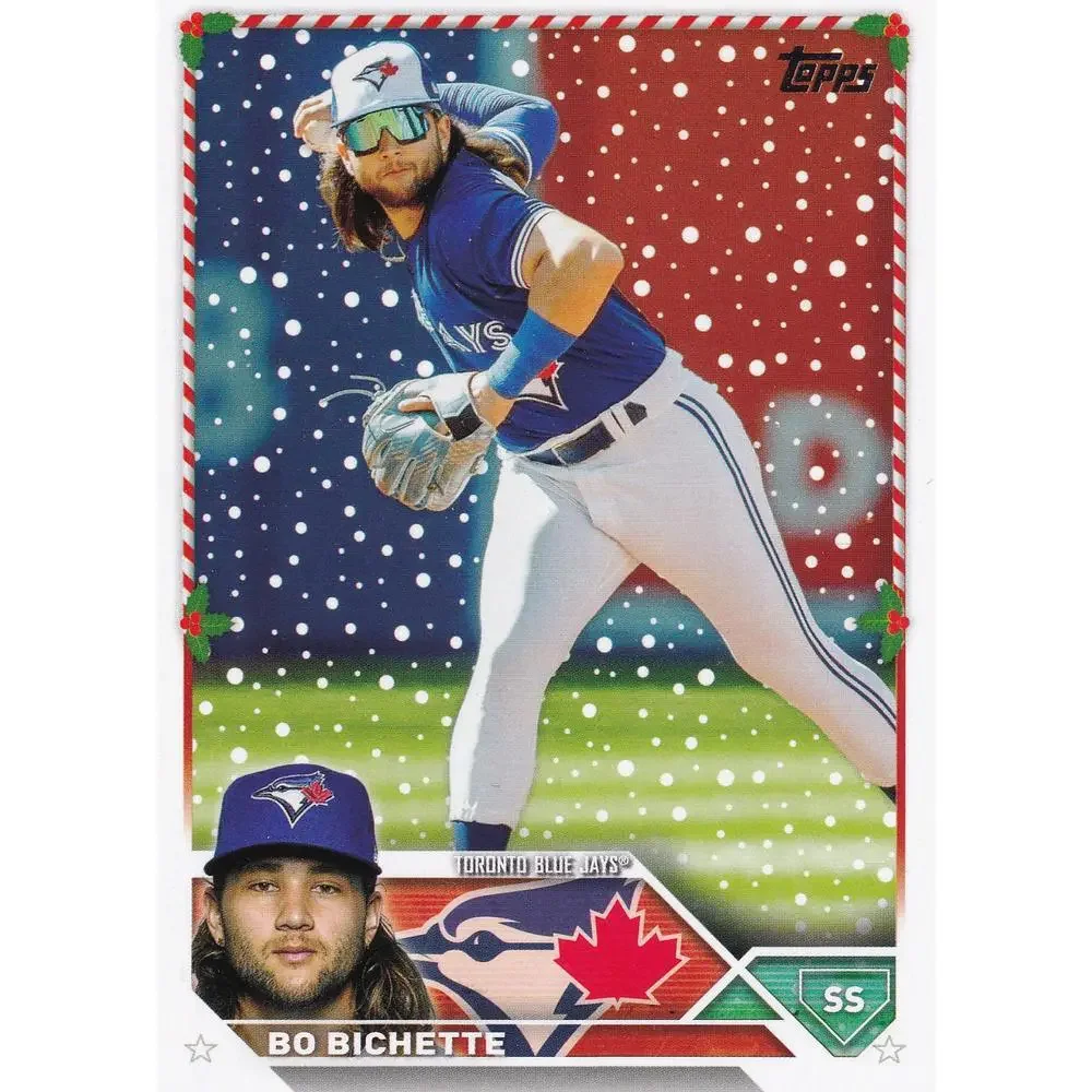 2023 Topps Holiday Bo Bichette H95 Toronto Blue Jays